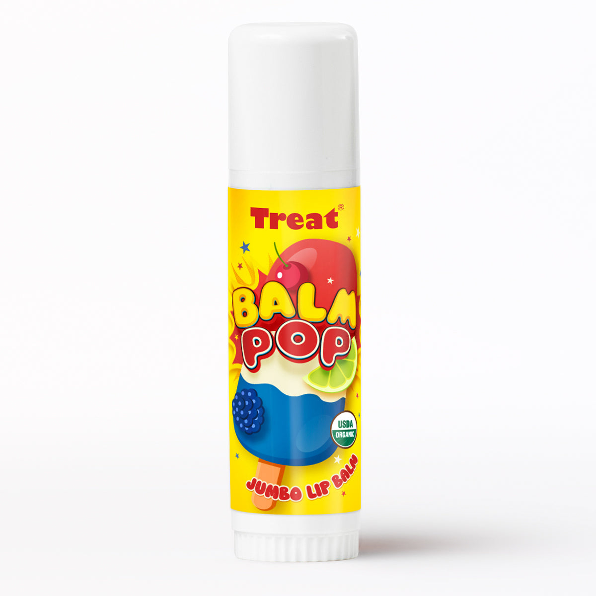 Balm Pop Jumbo Organic Lip Balm