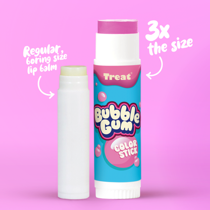 Bubble Gum Jumbo Color Stick