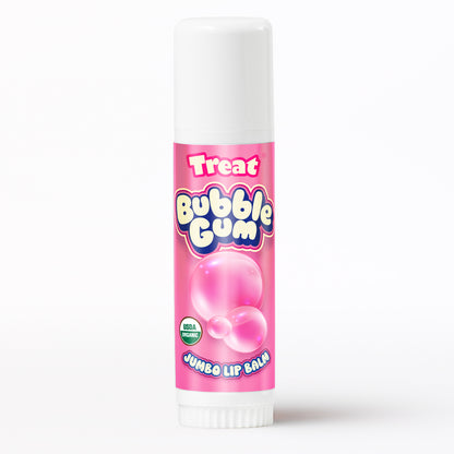 Bubble Gum Jumbo Organic Lip Balm — Fun Natural Lip Balm for All Ages by Treat Beauty