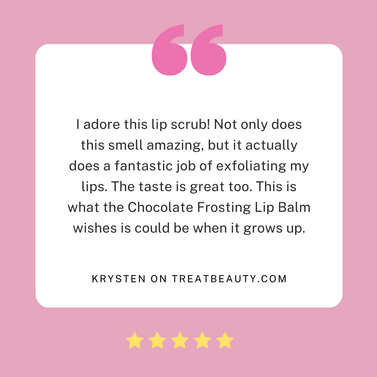 Chocolate Frosting Lip Scrub with REAL Confetti Sprinkles