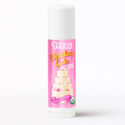 Wedding Cake Jumbo Organic Lip Balm — Sweet Natural Lip Balm by Treat Beauty