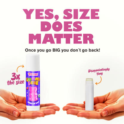 Yes, Size Does Matter! Once you go big you don't go back!