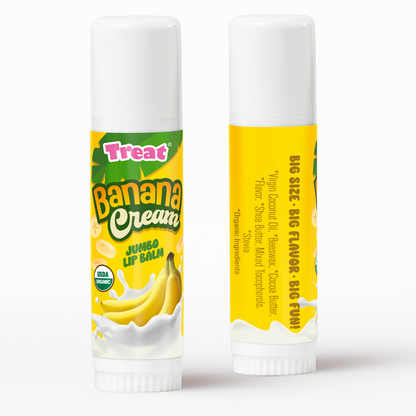 Banana Cream Jumbo Organic Lip Balm