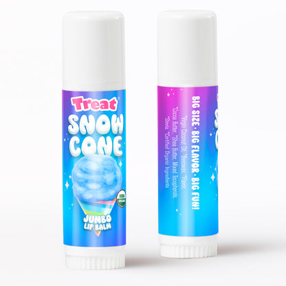 Snow Cone Jumbo Organic Lip Balm