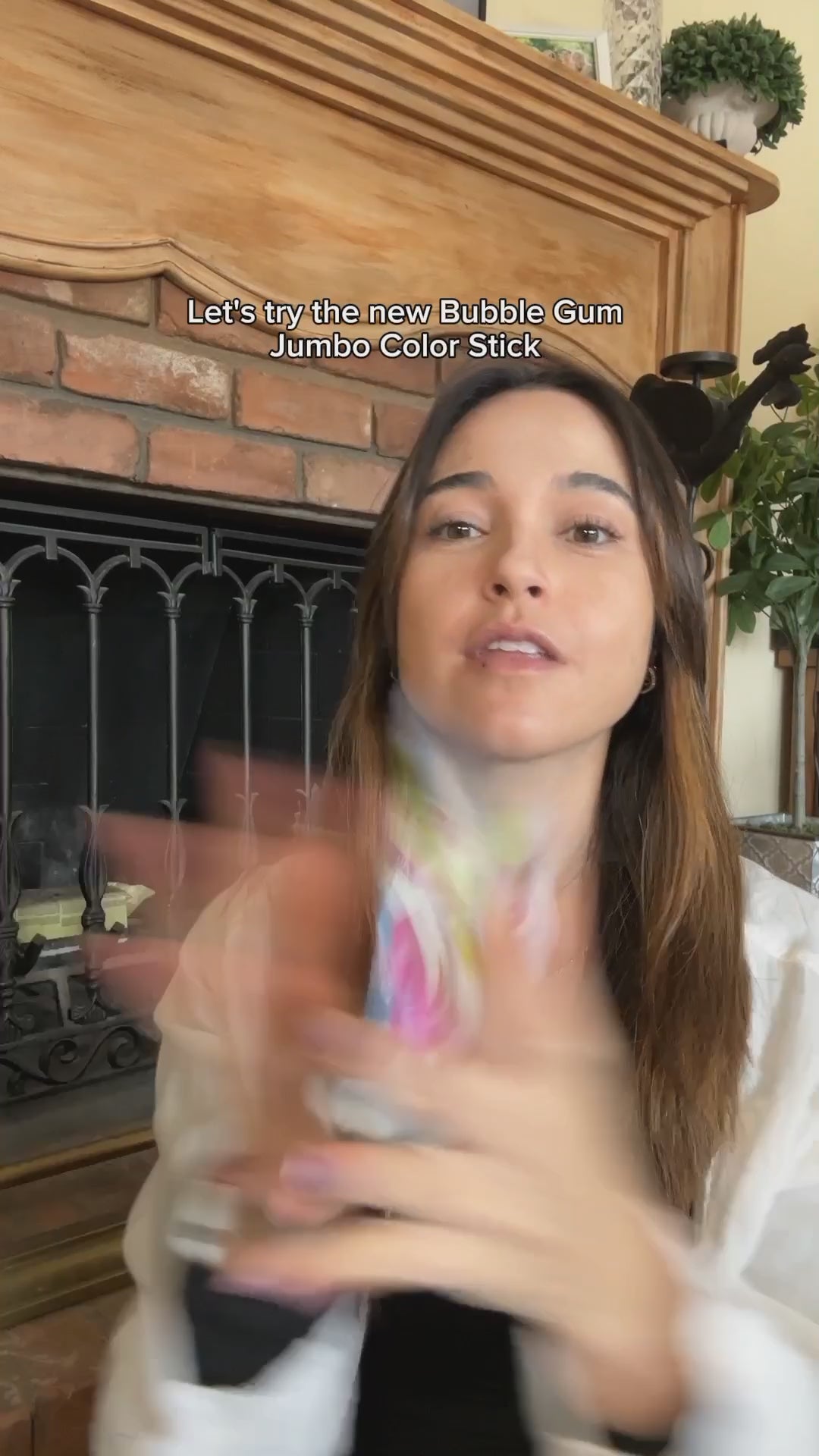Bubble Gum Jumbo Color Stick