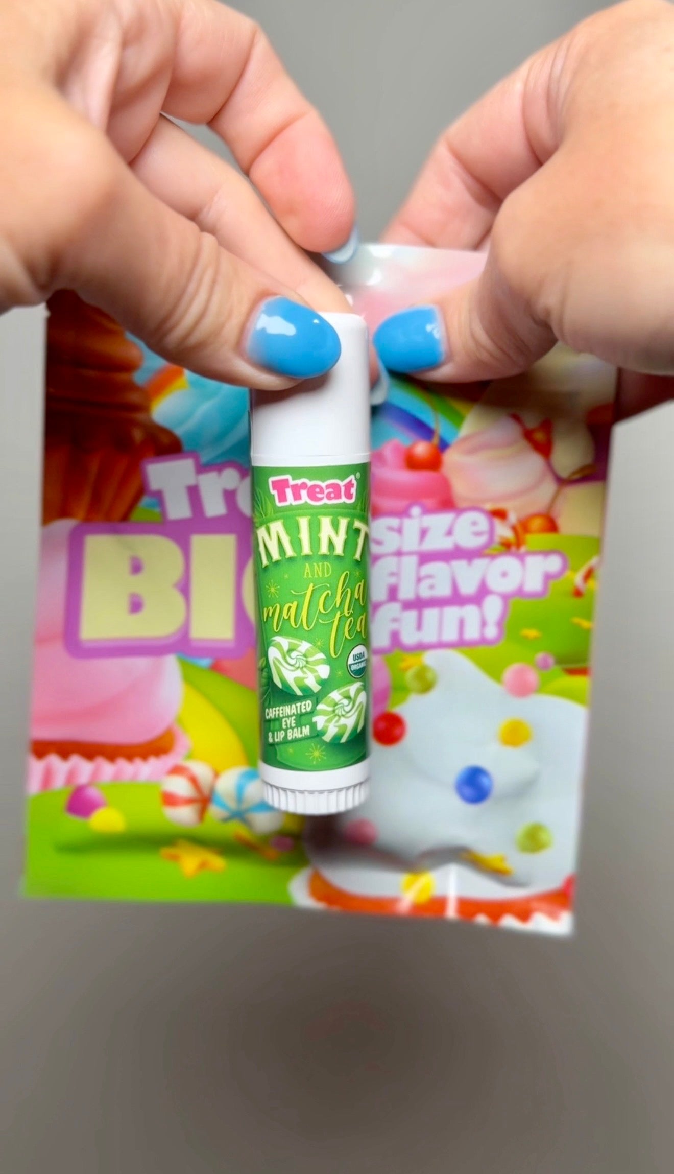 Mint & Matcha Tea Jumbo Lip Balm unboxing video
