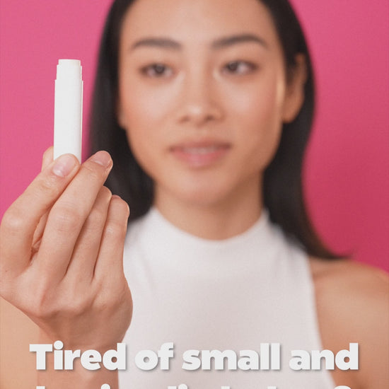 Why settle for small, boring size lip balm?