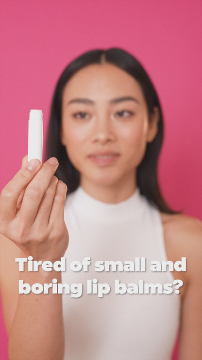 Why settle for small, boring size lip balm?