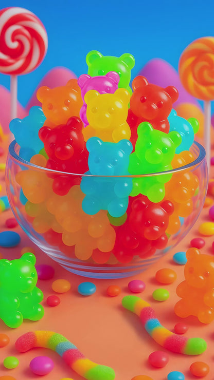Gummy Bear Jumbo Organic Lip Balm video