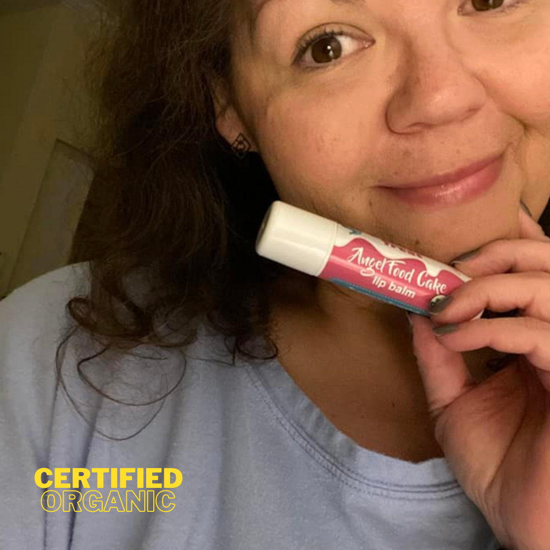 Angel Food Cake Organic Jumbo Lip Balm