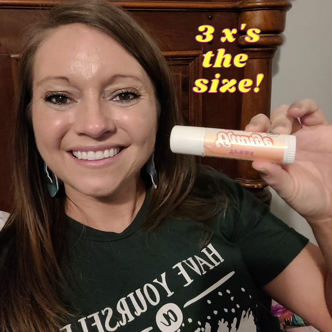 Orange Jumbo Organic Lip Balm