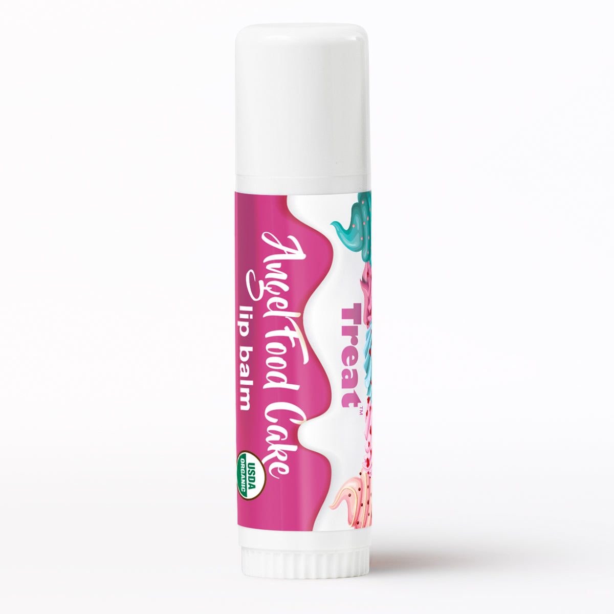 Angel Food Cake Jumbo Organic Lip Balm