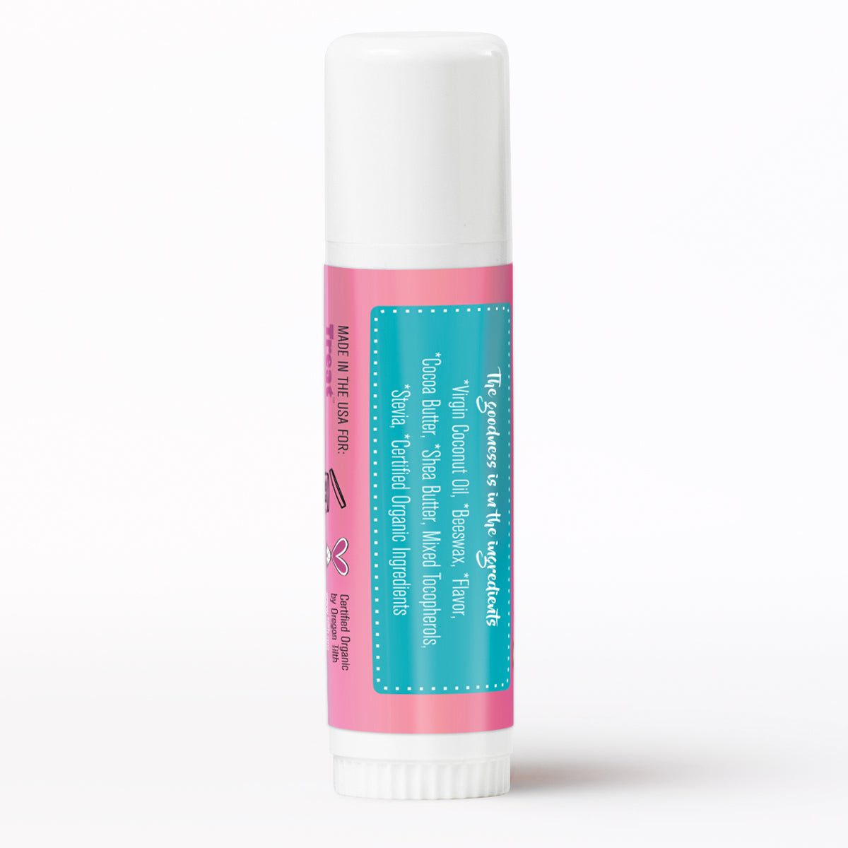 Angel Food Cake Jumbo Organic Lip Balm