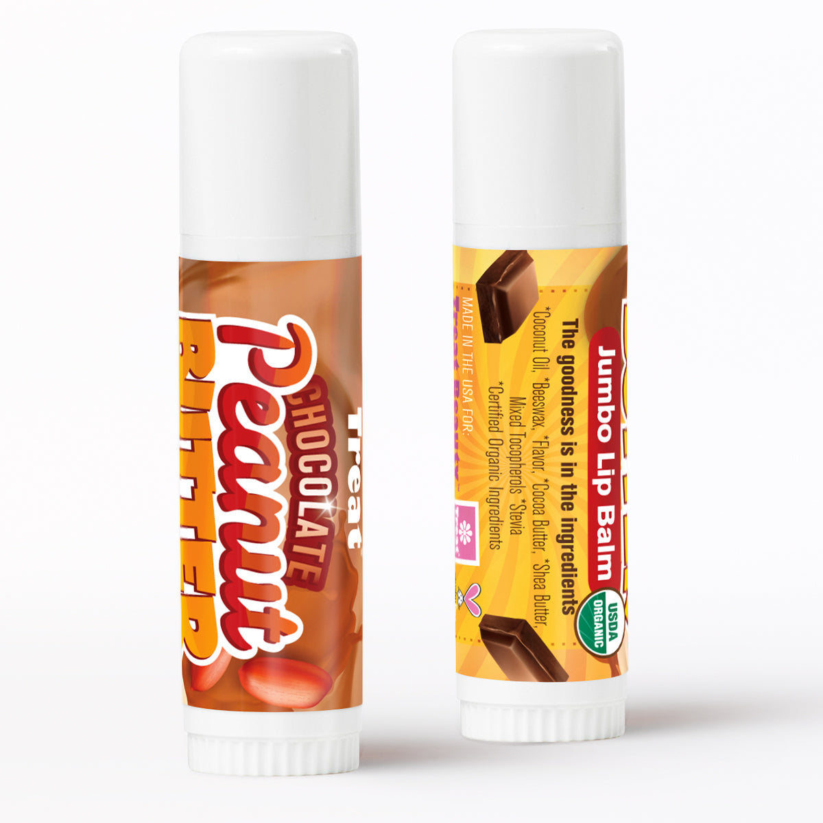 Chocolate Peanut Butter Jumbo Lip Balm 