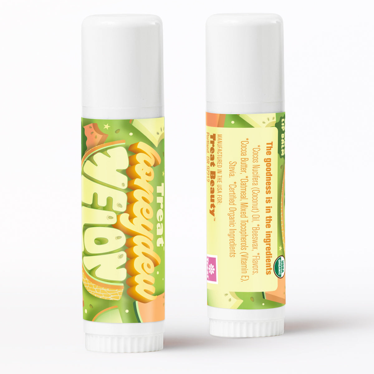 Honeydew Jumbo Organic Lip Balm 