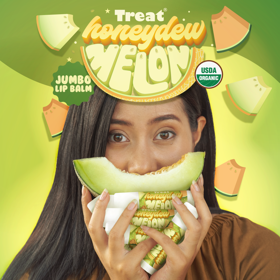 Honeydew Jumbo Organic Lip Balm 