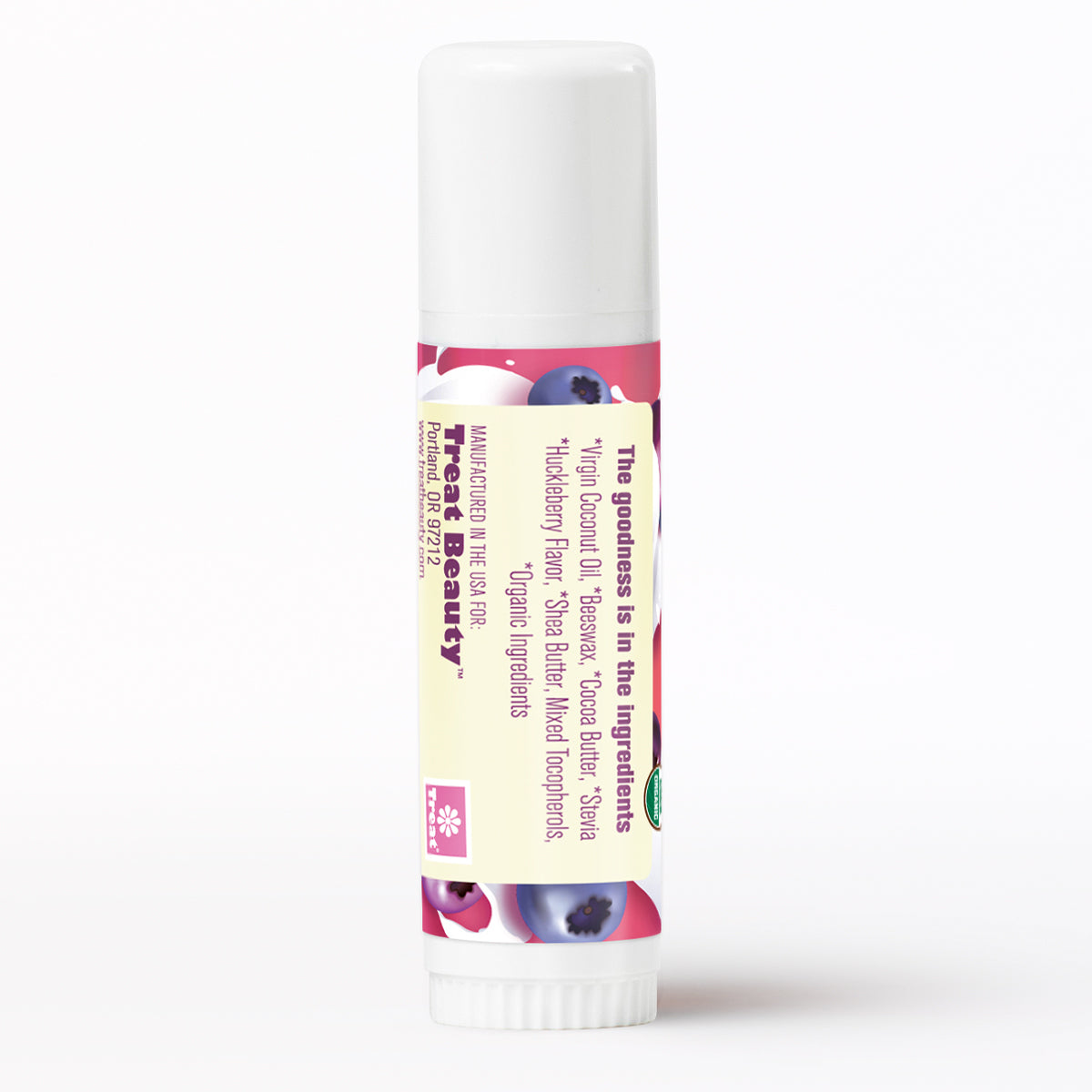 Huckleberry Jumbo Organic Lip Balm