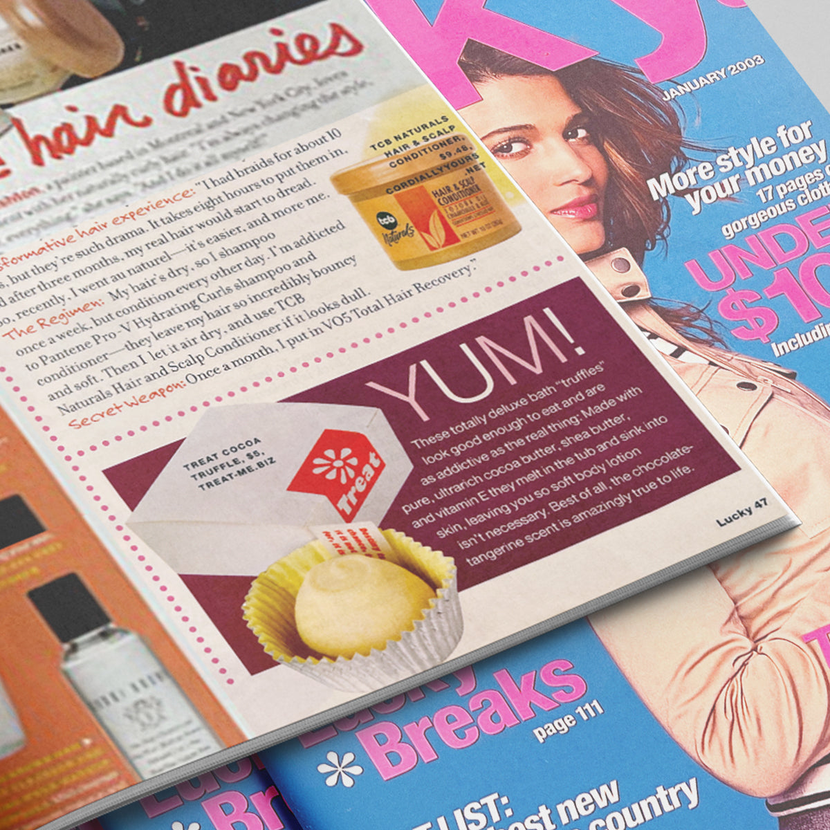 The Bath Truffle Lucky Magazine