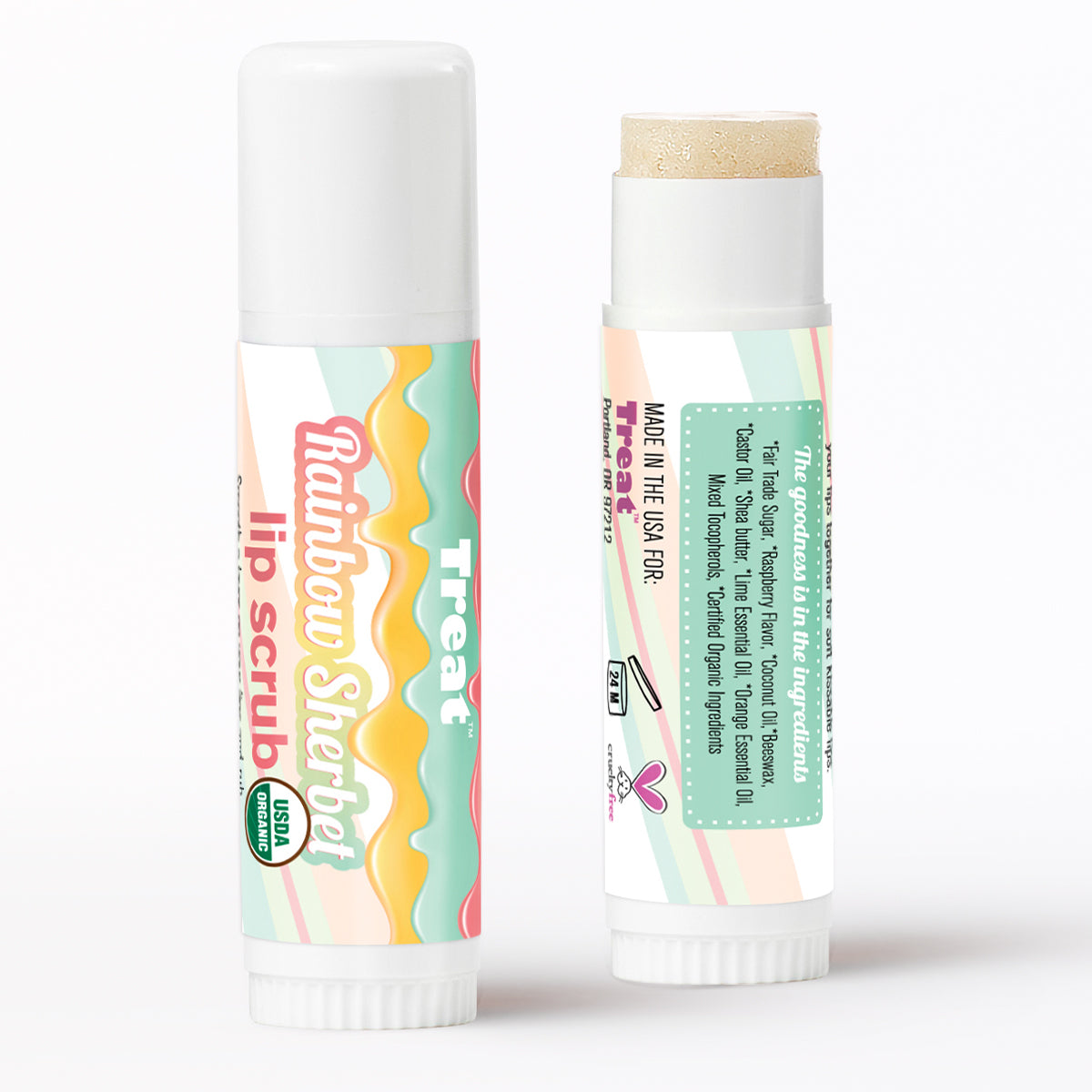 Rainbow Sherbet Lip Scrub